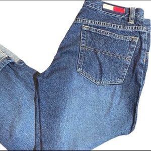 Tommy Hilfiger Capri Size 5 Blue Jean Logo…